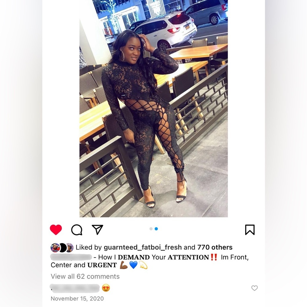 Sexy Mesh Cut Out Bodysuit